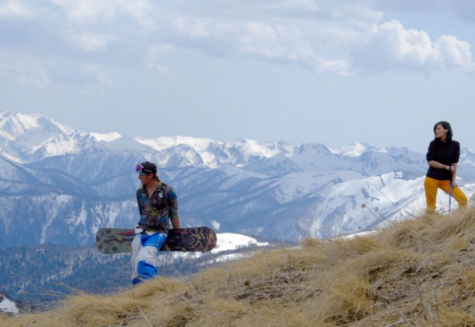 Как на Лагонаки девушки пипсами мерялись (Бэккантри/Фрирайд, бэккантри, оштен)