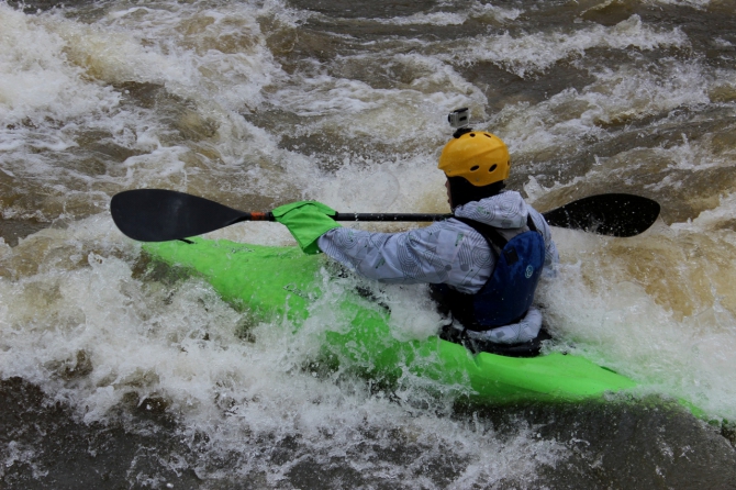 Покатались на пороге Айгир в выходные (Вода, каяк, инзер)