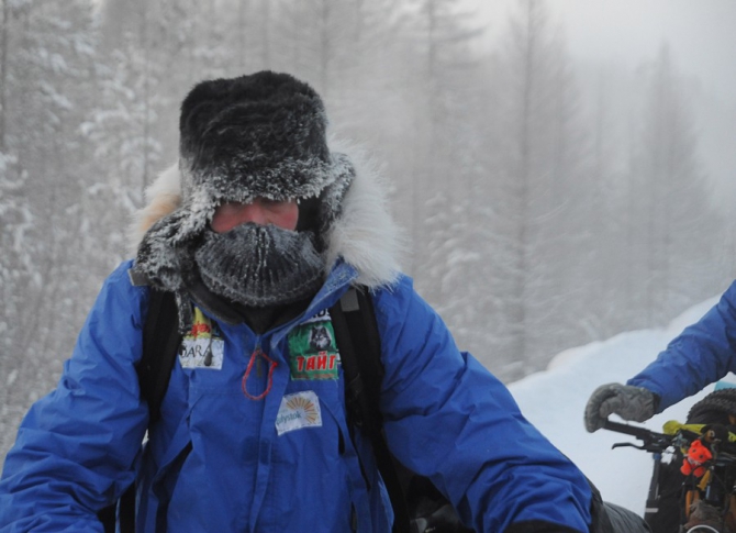 17 апреля 2014г. успешно завершилась молодежная зимняя велоэкспедиция "Дорогами памяти". (якутия велосипед экспедиция оймякон черский)