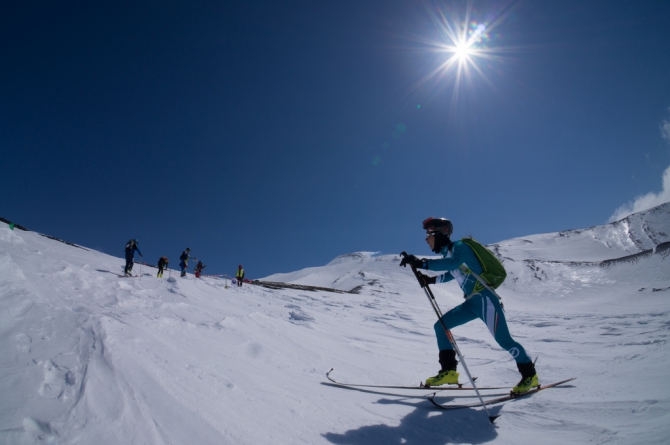 На Камчатке завершились соревнования Мирового уровня по ски-альпинизму.