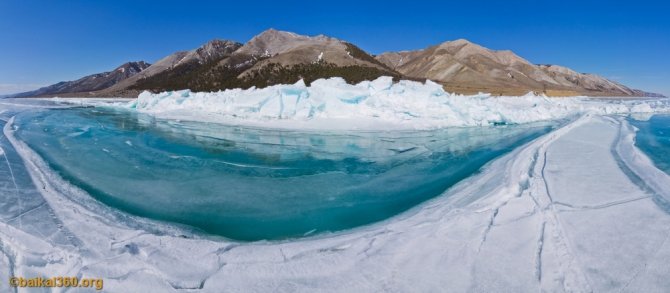 Ледяной Байкал. Фотоотчет с перехода по Байкалу (Путешествия, 360, 3d panorama, 3d панорама, панорама, виртуальный тур, panorama, baikal360, virtual tour, baikal, байкал360)