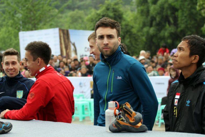 Станислав Кокорин: рискую остаться без зеленого чая (Скалолазание, чунцин, китай, кубок мира, скорость, евгений вайцеховский, алина гайдамакина, жонг, хроза, болдырев, шанхай)