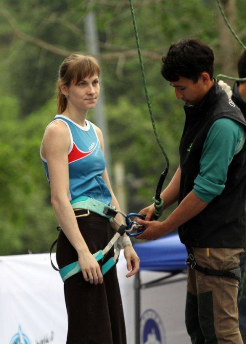 Мария Красавина: нужно совершенствовать стартовую площадку (Скалолазание, чунцин, китай, кубок мира, скорость, баку, юлия каплина, уцзян)