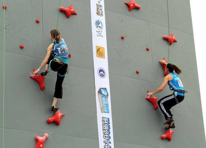 Мария Красавина: нужно совершенствовать стартовую площадку (Скалолазание, чунцин, китай, кубок мира, скорость, баку, юлия каплина, уцзян)