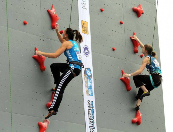 Мария Красавина: нужно совершенствовать стартовую площадку (Скалолазание, чунцин, китай, кубок мира, скорость, баку, юлия каплина, уцзян)
