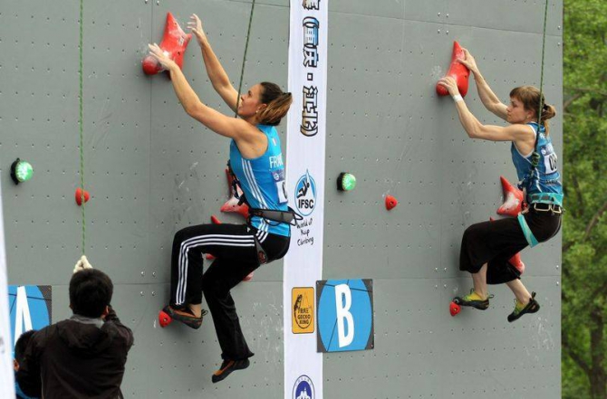 Мария Красавина: нужно совершенствовать стартовую площадку (Скалолазание, чунцин, китай, кубок мира, скорость, баку, юлия каплина, уцзян)