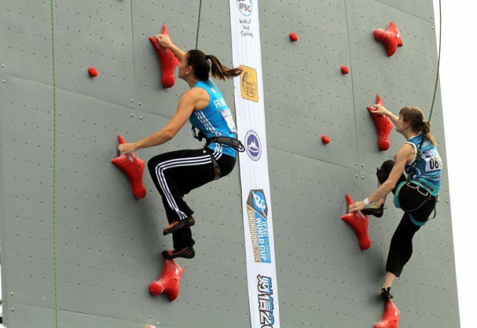 Мария Красавина: нужно совершенствовать стартовую площадку (Скалолазание, чунцин, китай, кубок мира, скорость, баку, юлия каплина, уцзян)