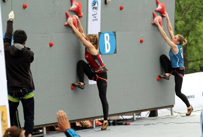 Юлия Каплина: приятное начало года! (Скалолазание, мария красавина, чунцин, китай, кубок мира, скорость, баку, уцзян)