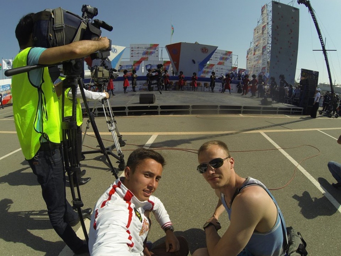 Красавина и Шарафутдинов – победители Кубка мира в Азербайджане! (Скалолазание, артем петраков, олег беляков, влас гаврилов, вадим тимонов, антон поляков, татьяна шемулинкина, ольга яковлева, владислав деулин, анастасия клочкова, екатерина андреева, анна цыганова, ксения полехина, юлия левочкина, алина гайдамакина, станислав кокорин, мария красавина, арсений шевченко, баку, юлия каплина, чунцин, динара фахритдинова, анна галлямова, дмитрий шарафутдинов, евгений вайцеховский, юлия абрамчук, рустам гельманов, сергей синицын, скорость, кубок мира, китай, боулдеринг)