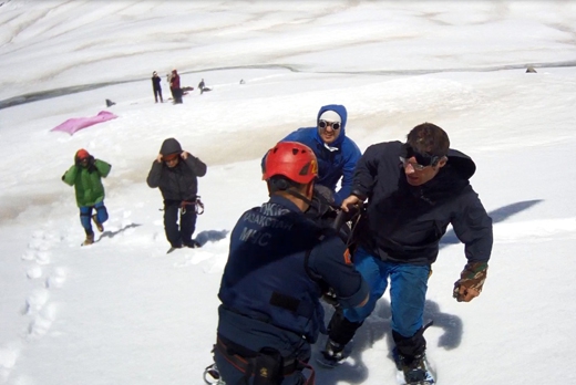 В горах Джунгарского Алатау спасли российского туриста. (Горный туризм, горный туризм, джунгарский алатау)