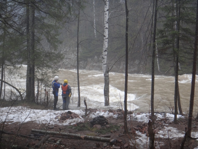 Река Лемеза, мегавода на пороге Черная Речка (Башкортостан, катамаран)