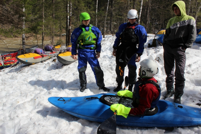 Река Лемеза, мегавода на пороге Черная Речка (Башкортостан, катамаран)