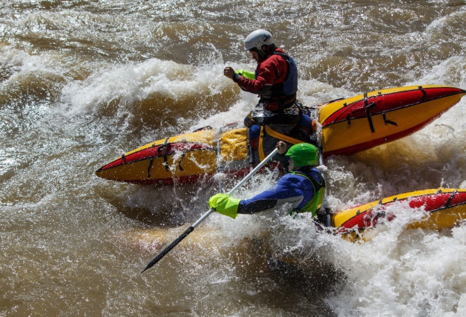 Река Лемеза, мегавода на пороге Черная Речка (Башкортостан, катамаран)