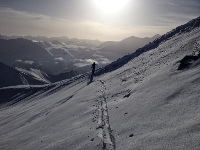 Бэккантри в Гудаури 2014 (Бэккантри/Фрирайд, gudauri, ски-тур, юра тычинский, salomon, фрирайд, грузия)