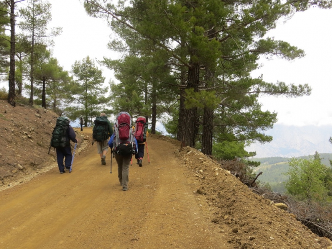 Турция. Ликийская тропа. Апрель 2014. (Путешествия)