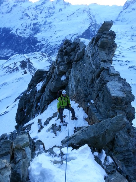 Длинный рассказ о зимнем восхождении на Маттерхорн (Бэккантри/Фрирайд, кка)