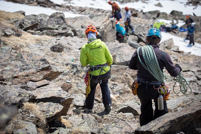 Школа горных гидов России на Кавказе. Фото (Альпинизм, фар, meindl, gore-tex, red fox, petzl)