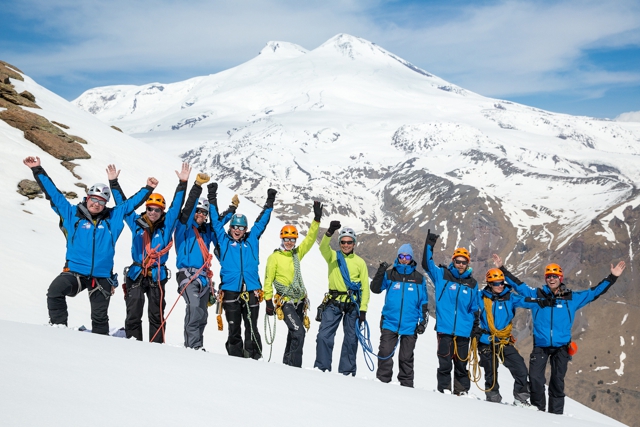 Школа горных гидов России на Кавказе. Фото (Альпинизм, фар, meindl, gore-tex, red fox, petzl)