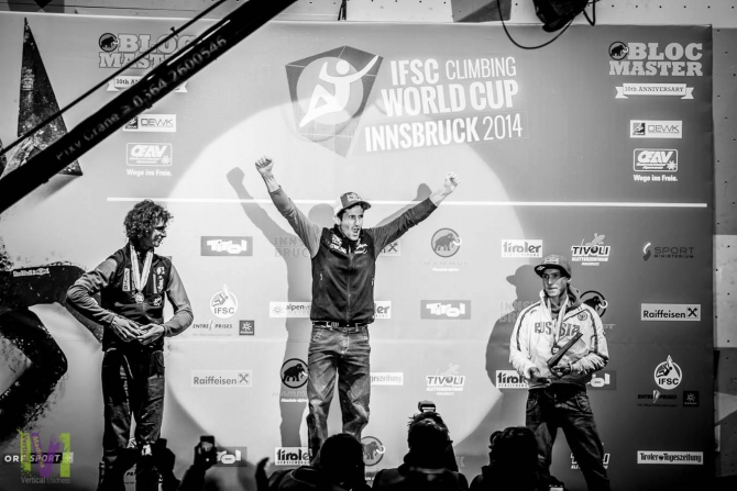 Гельманов – бронзовый призер Кубка мира в Австрии, Шарафутдинов – лидер общего зачета! (Скалолазание, инсбрук, австрия, швейцария, гриндельвальд, кубок мира, боулдеринг, баку, дмитрий шарафутдинов, рустам гельманов, артем петраков, ольга яковлева, динара фахритдинова, татьяна шемулинкина, екатерина андреева, олег беляков, арман тер-минасян, чунцин)