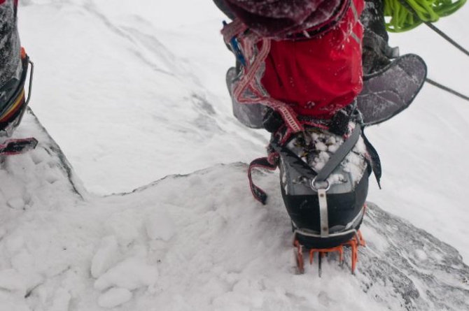 Кошки в Хибинах. Cassin BladeRunner (Альпинизм, blade runner, бахарев, альпклуб мэи, хибины)