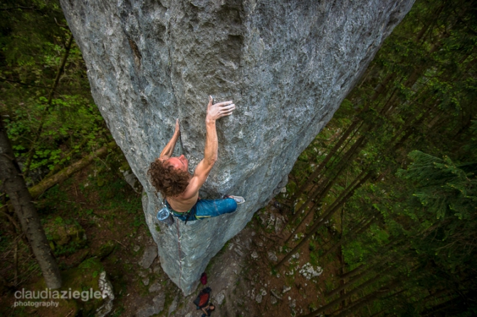 All in, второе прохождение - через 15 лет (Скалолазание, бад-ишль, австрия, 8с+, маркус эдер)