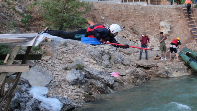 Красный Ключ 2014 - "жара и ледяная вода" (гребной слалом)