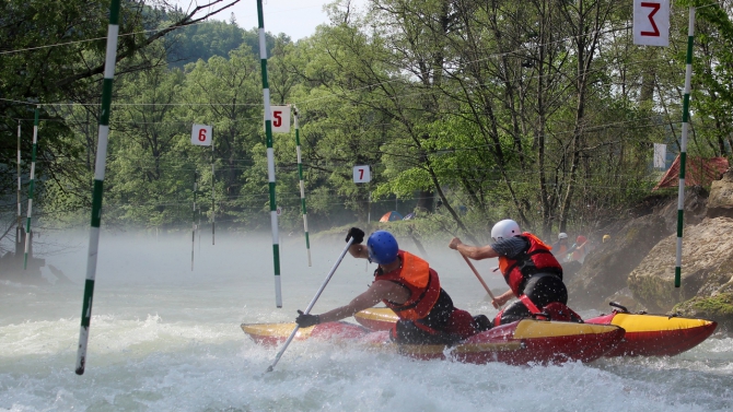 Красный Ключ 2014 - "жара и ледяная вода" (гребной слалом)