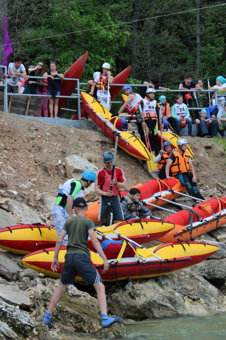 Красный Ключ 2014 - "жара и ледяная вода" (гребной слалом)