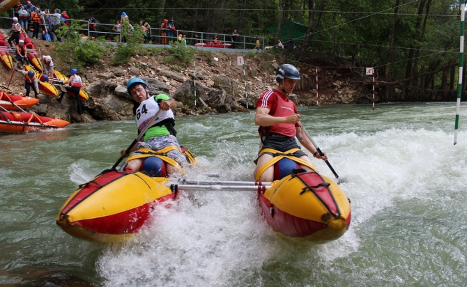 Красный Ключ 2014 - "жара и ледяная вода" (гребной слалом)