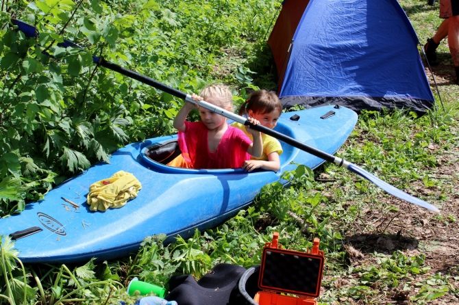 Красный Ключ 2014 - "жара и ледяная вода" (гребной слалом)