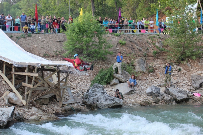 Красный Ключ 2014 - "жара и ледяная вода" (гребной слалом)