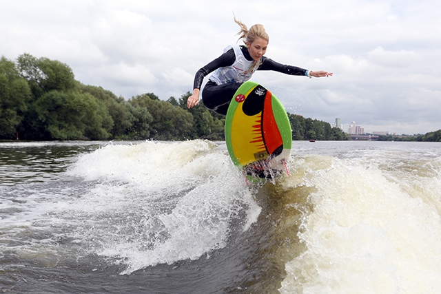 IV Открытый чемпионат России по вейксерфингу: на кону - 20 тысяч долларов! (Вода)