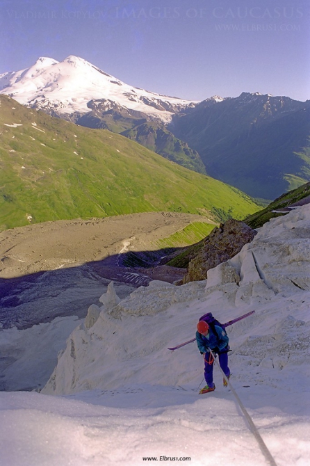 "Семерка" Донгуза на лыжах... 16 лет спустя... (Альпинизм, кавказ, донгу-орун семерка)