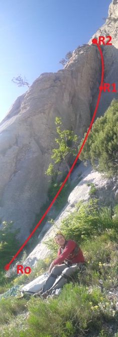 "Пьяный угол” 5А - новый маршрут на Мердвень-каясы (Альпинизм, одоев, гостев, крым, первопроход, фаис севастополь)