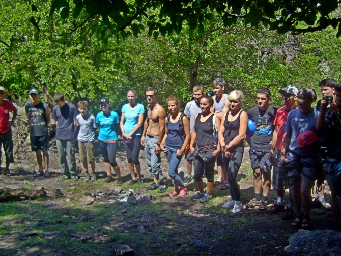 IX традиционные соревнования по скалолазанию, посвященные памяти МСМК С.Н.Баскаковой (Альпинизм, ходжикент, с.н.баскакова, скалолазание, альпинизм)