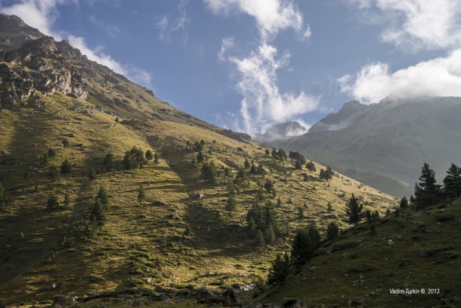 Сольная песня от Теберды до Хурзука. Часть вторая, фотографическая. (Горный туризм, узункол, беляева, кчр, эльбрус, даут)