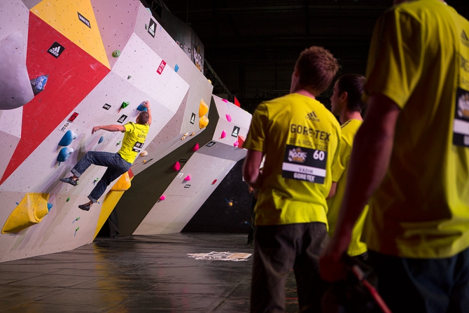 Gore-Tex Be a Rockstar делает звезд! (Скалолазание, штутгарт, adidas rockstars, боулдеринг, германия, соревнования, скалолазание)