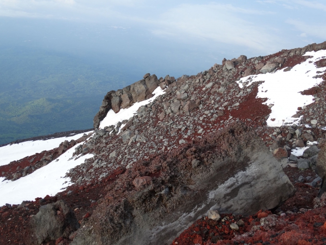 Улитки на склоне Фудзи (Горный туризм, восхождение, фудзияма, фудзисан)