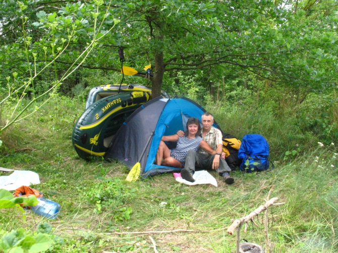 В краю водяных лилий и кувшинок. (Путешествия, река орель, сплав на лодках, водные путешествия, водные лилии.)