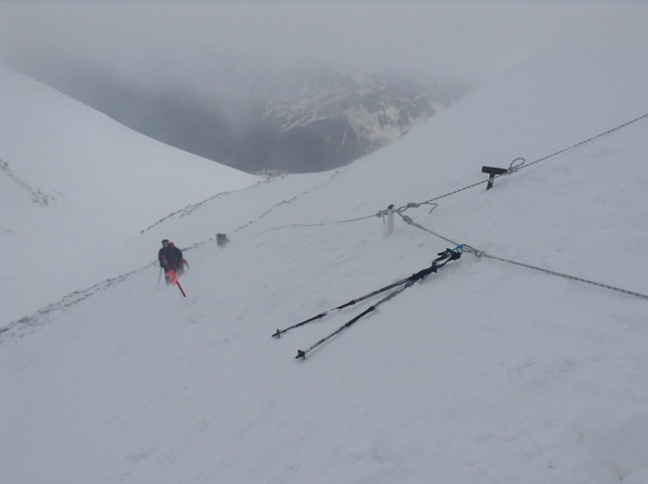 Будни Эльбруса (Альпинизм, перила)