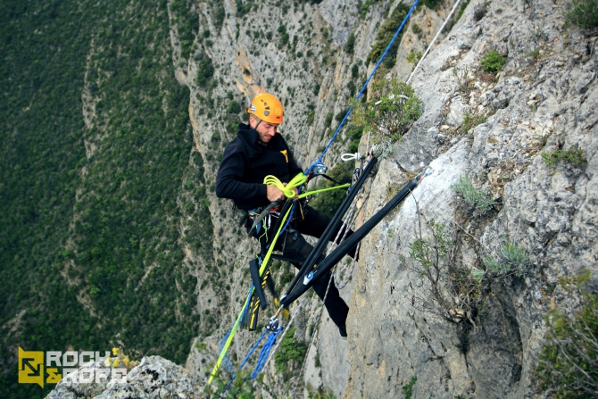 Проект: Монт Ребей. Роуп-джамп экспедиция с амбициями! (Воздух, роуп-джампинг, ropejumping, испания., рекорд)