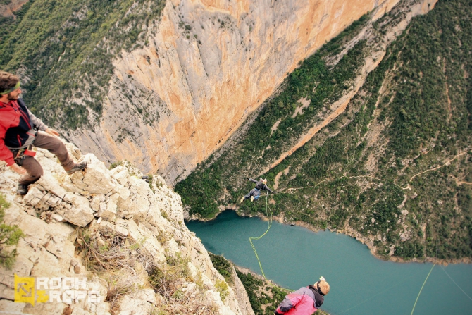 Проект: Монт Ребей. Роуп-джамп экспедиция с амбициями! (Воздух, роуп-джампинг, ropejumping, испания., рекорд)