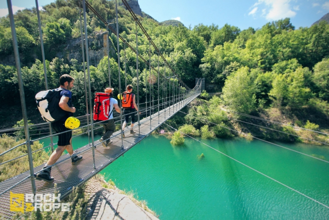 Проект: Монт Ребей. Роуп-джамп экспедиция с амбициями! (Воздух, роуп-джампинг, ropejumping, испания., рекорд)