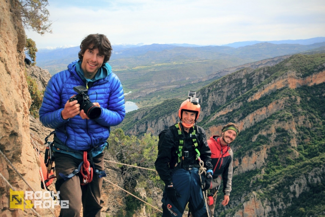 Проект: Монт Ребей. Роуп-джамп экспедиция с амбициями! (Воздух, роуп-джампинг, ropejumping, испания., рекорд)
