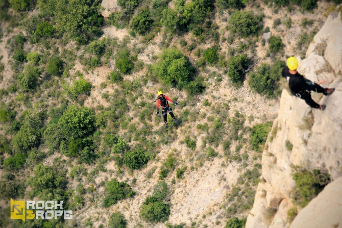 Проект: Монт Ребей. Роуп-джамп экспедиция с амбициями! (Воздух, роуп-джампинг, ropejumping, испания., рекорд)