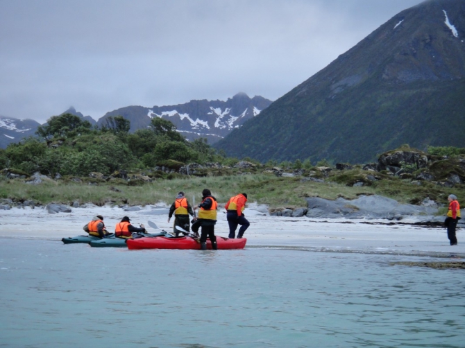 Лофотены. Лагуна Лауквика. (Вода, norway, кякинг, каяки, lofoten, норвегия, лофотенские острова, морские каяки)