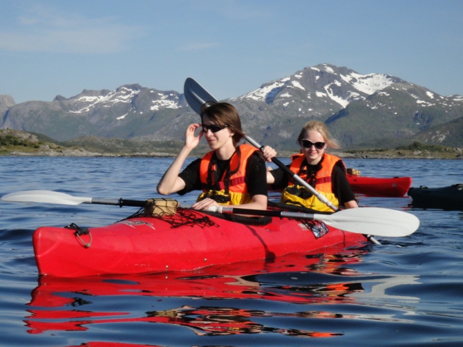 Лофотены. Лагуна Лауквика. (Вода, norway, кякинг, каяки, lofoten, норвегия, лофотенские острова, морские каяки)