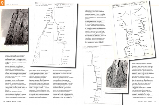 Великий и прекрасный. Каравшин! (Альпинизм, савельев, ситник, периодика, риск 67, риск онсайт, пирамидальный, киргизия, ортотюбек, погорелов, желтая стена, 4810, журнал, горы, башкирцев, лавриненко, слесова)