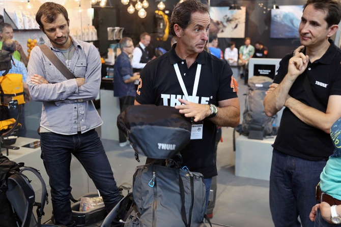 Одна глава из Outdoor-2014 (снаряжение, фридрихсхафен, рюкзаки, thule, коляска для бега)