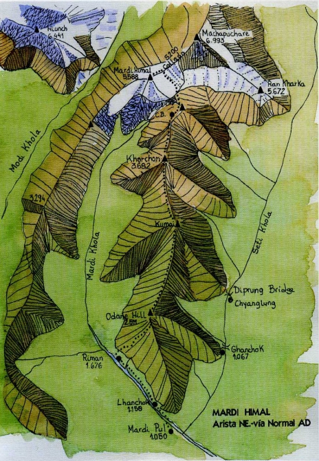 НЕПАЛ- ТИБЕТ 2007 (Альпинизм, гималаи, катманду, покхара, марди гимал, рыбий хвост)